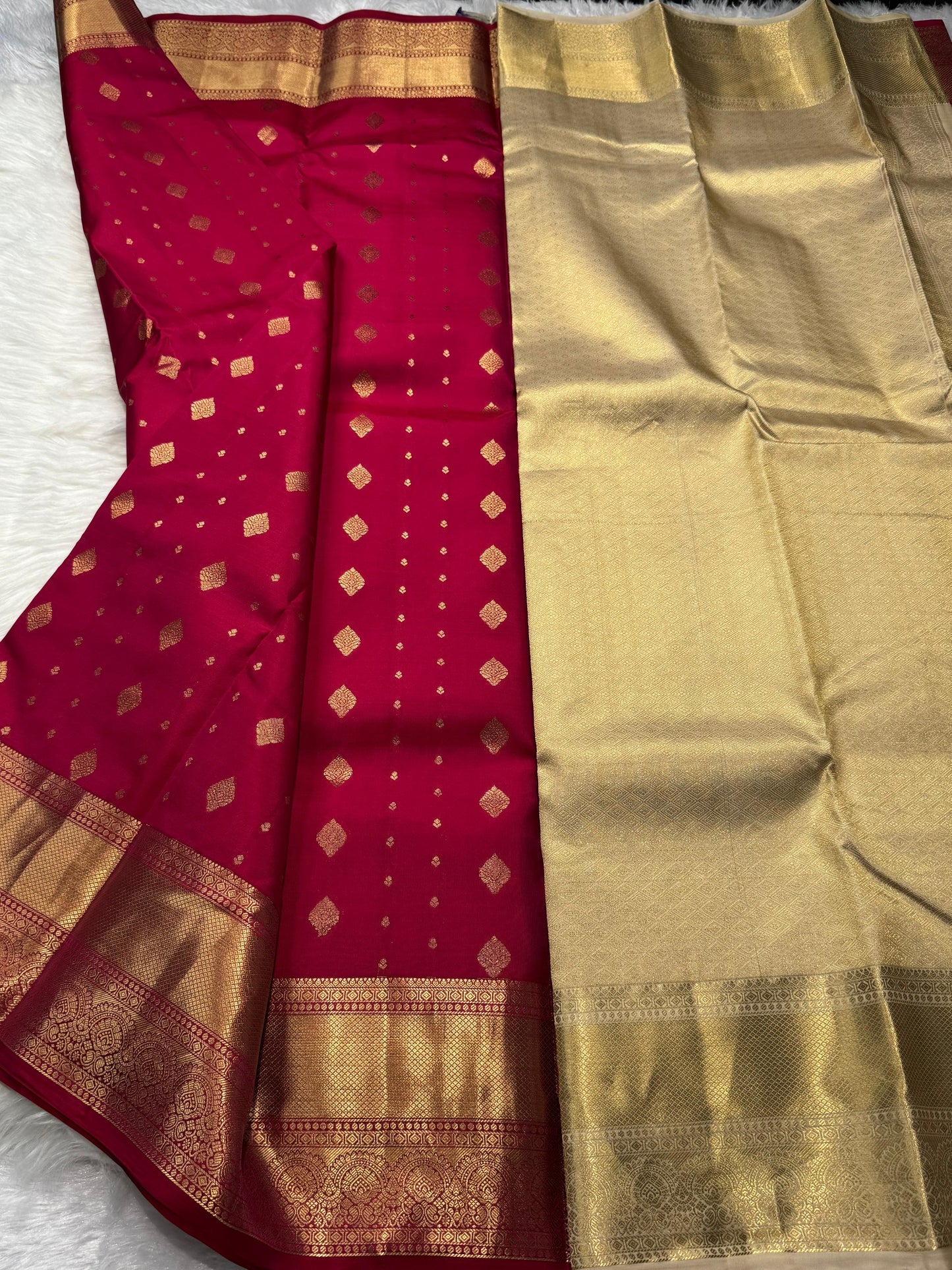 Kanchipuram semi silk saree