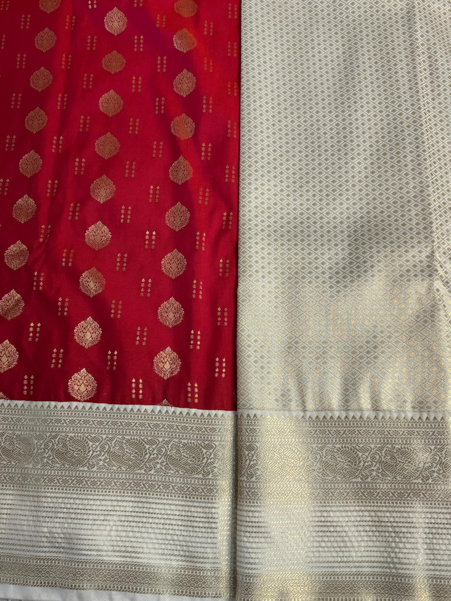 Kanchipuram semi silk saree