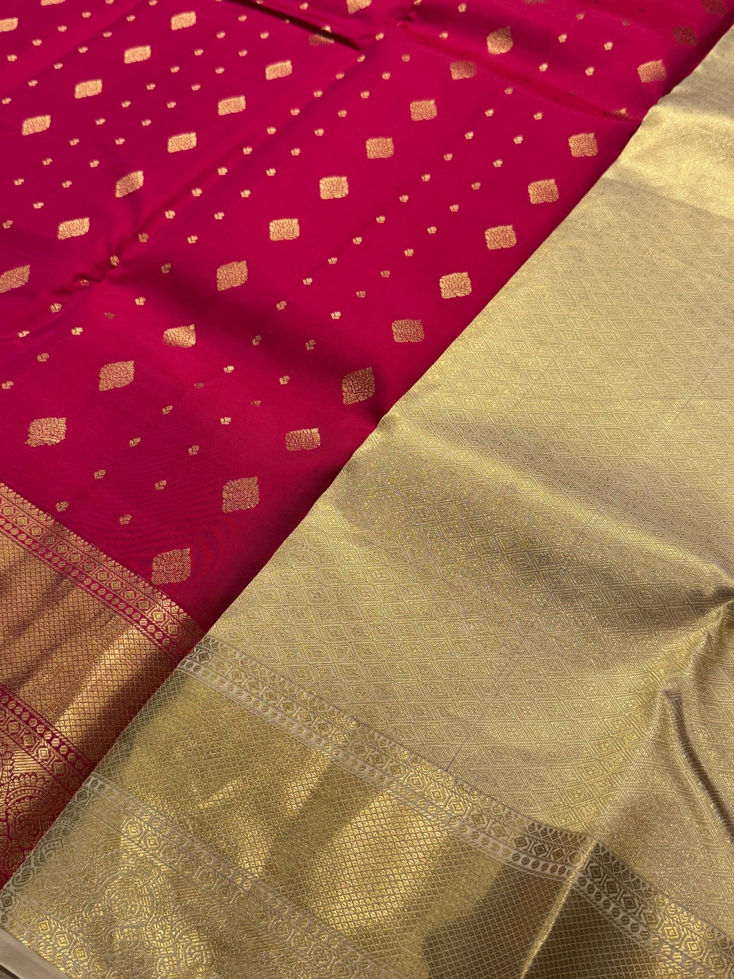 Kanchipuram semi silk saree