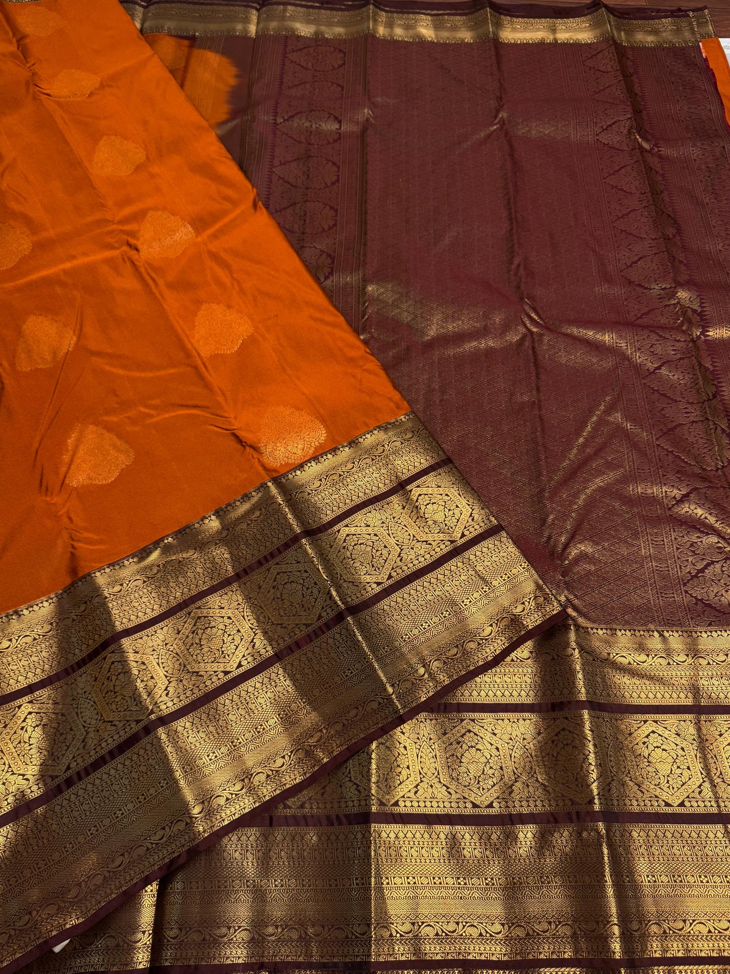 Kanchipuram semi silk saree