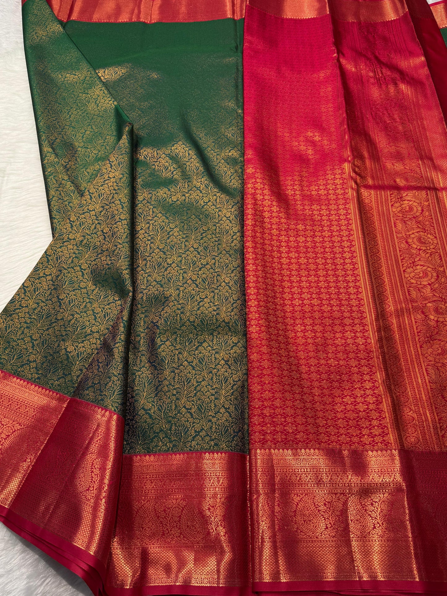 Kanchipuram semi silk saree