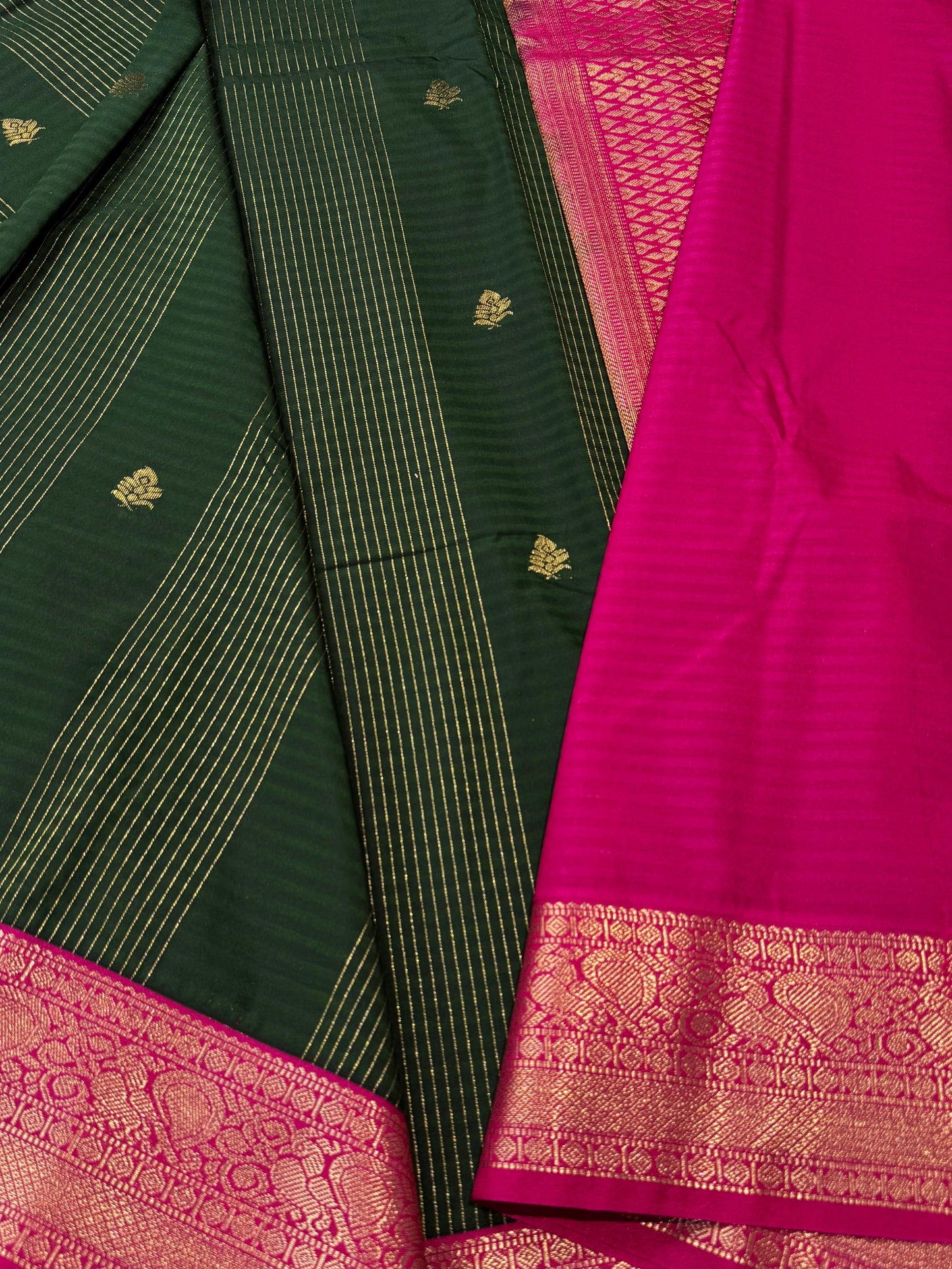 Kanchipuram semi silk saree