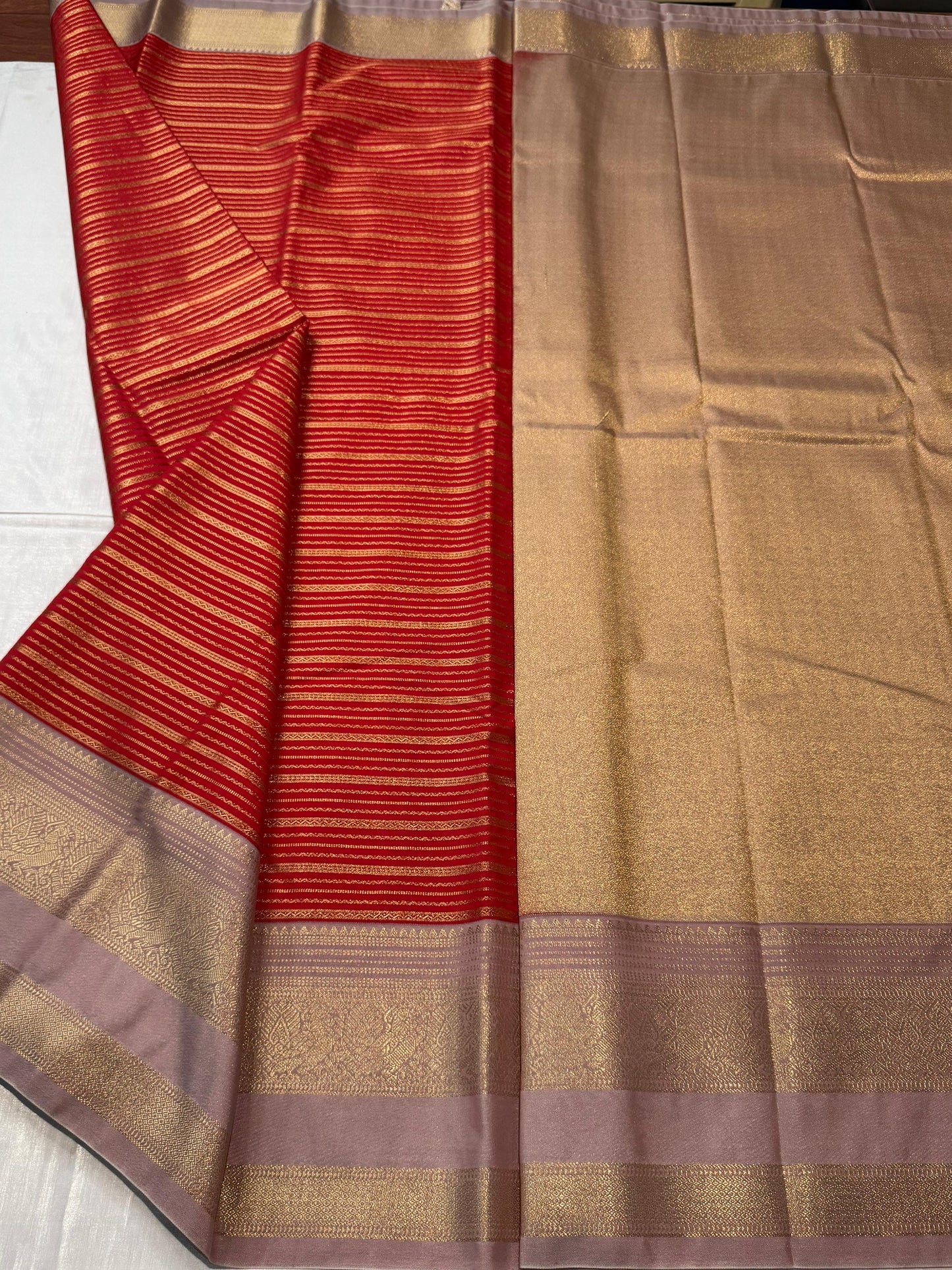 Kanchipuram semi silk saree