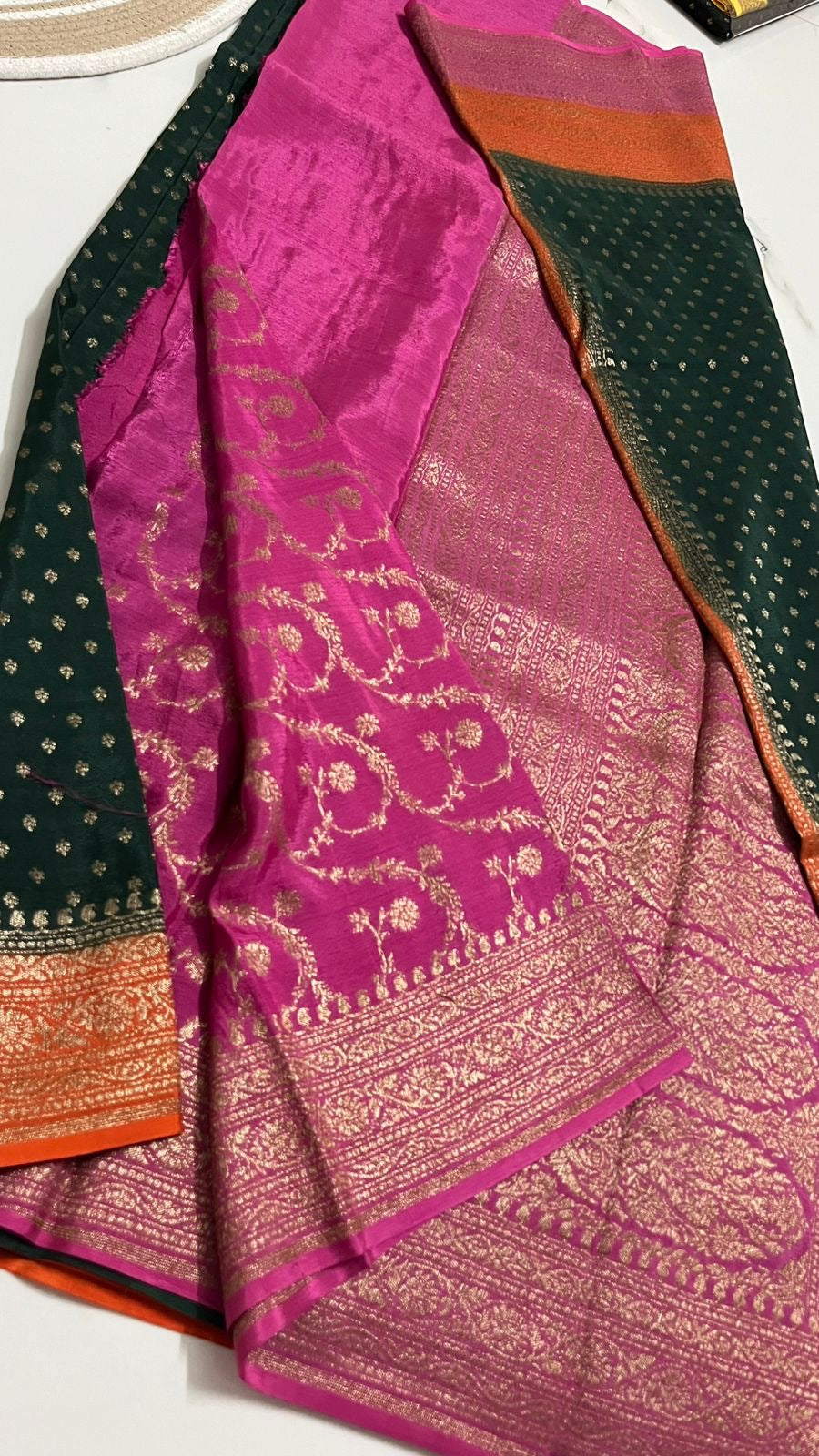 Banarasi Crepe Saree