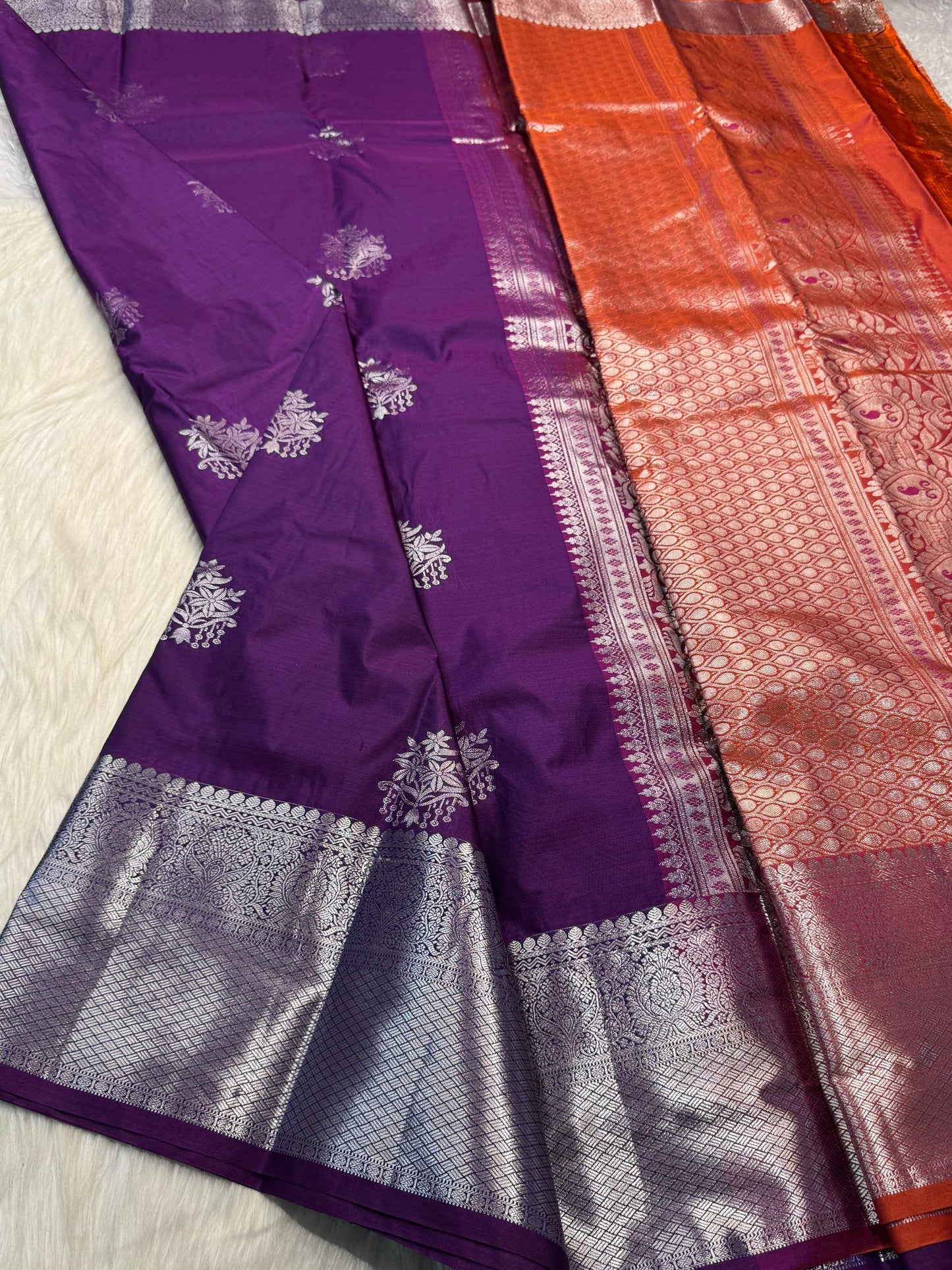 Kanchipuram semi silk saree
