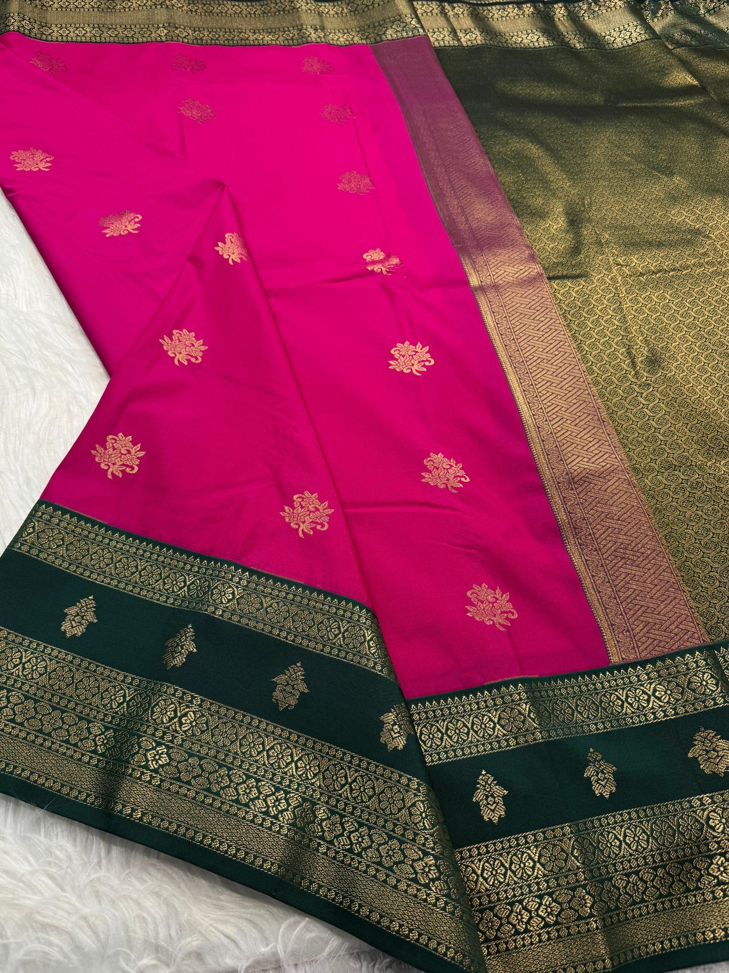Kanchipuram semi silk saree