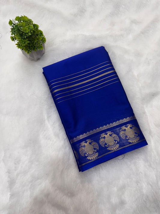 Mysore semi crepe silk saree