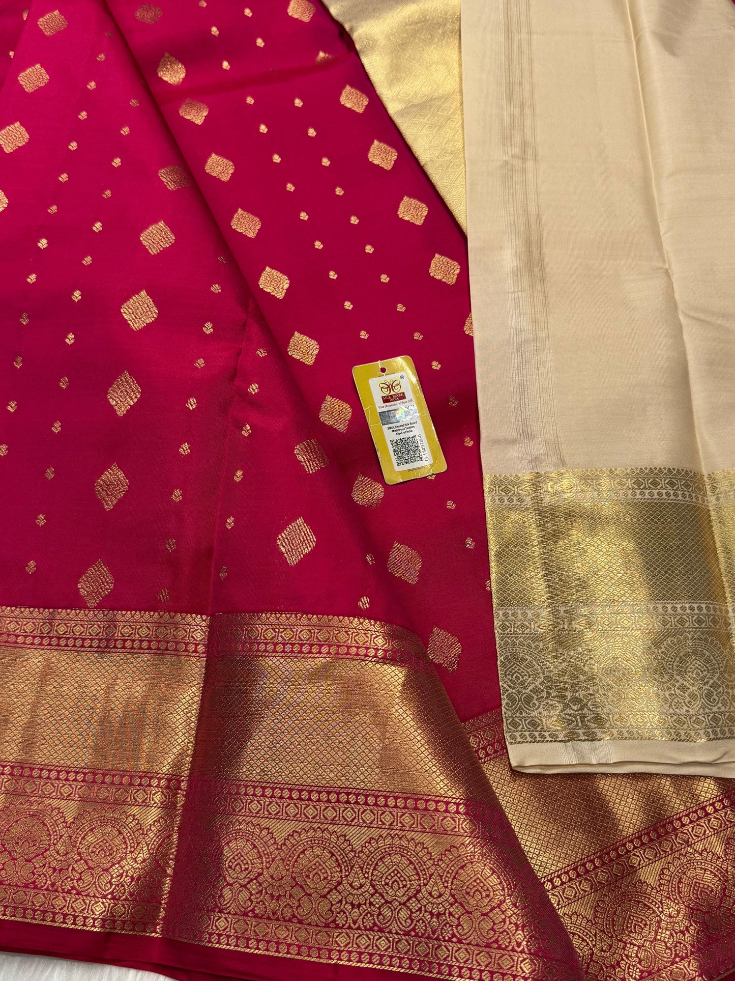 Kanchipuram semi silk saree