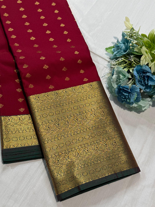 Kanchipuram semi silk saree