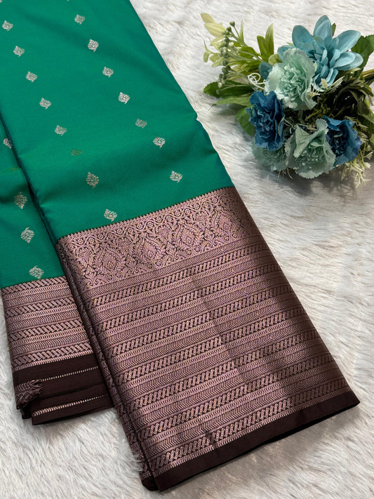 Kanchipuram semi silk saree