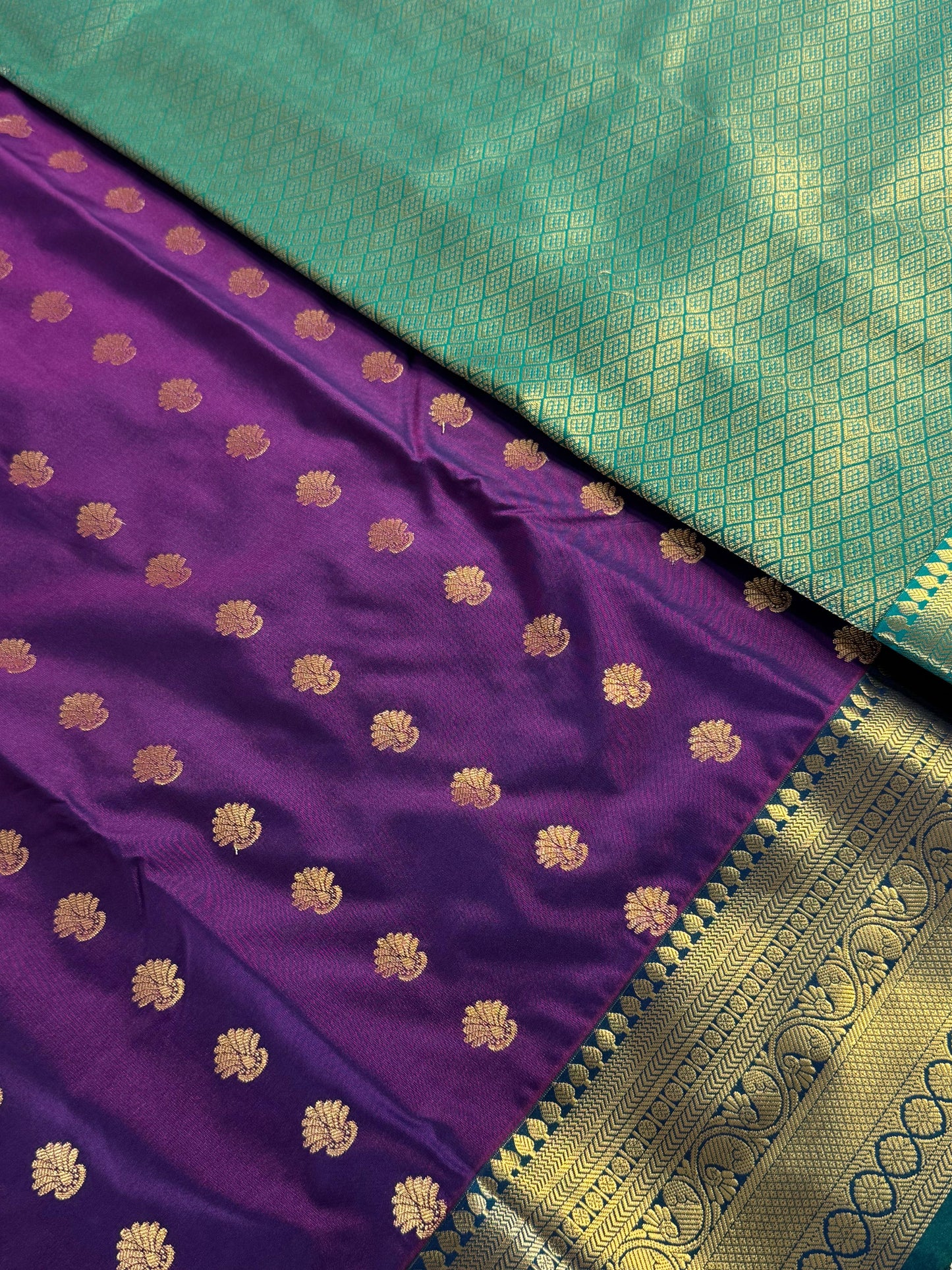 Kanchipuram semi silk saree