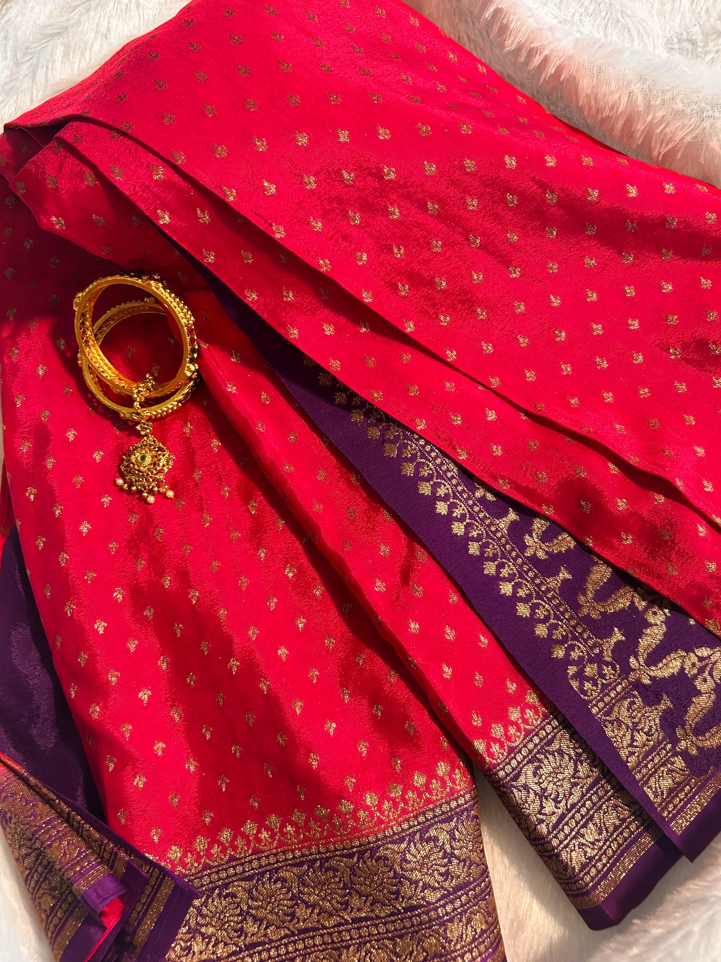 Banarasi Crepe Saree