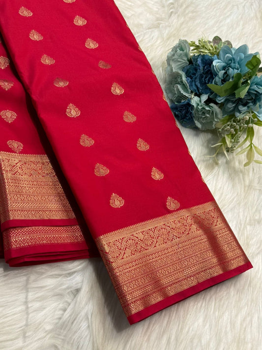 Kanchipuram semi silk saree