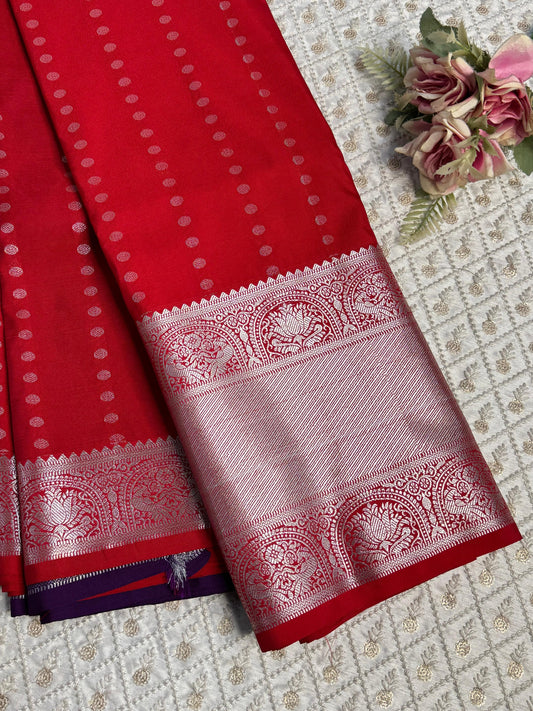 Kanchipuram semi silk saree