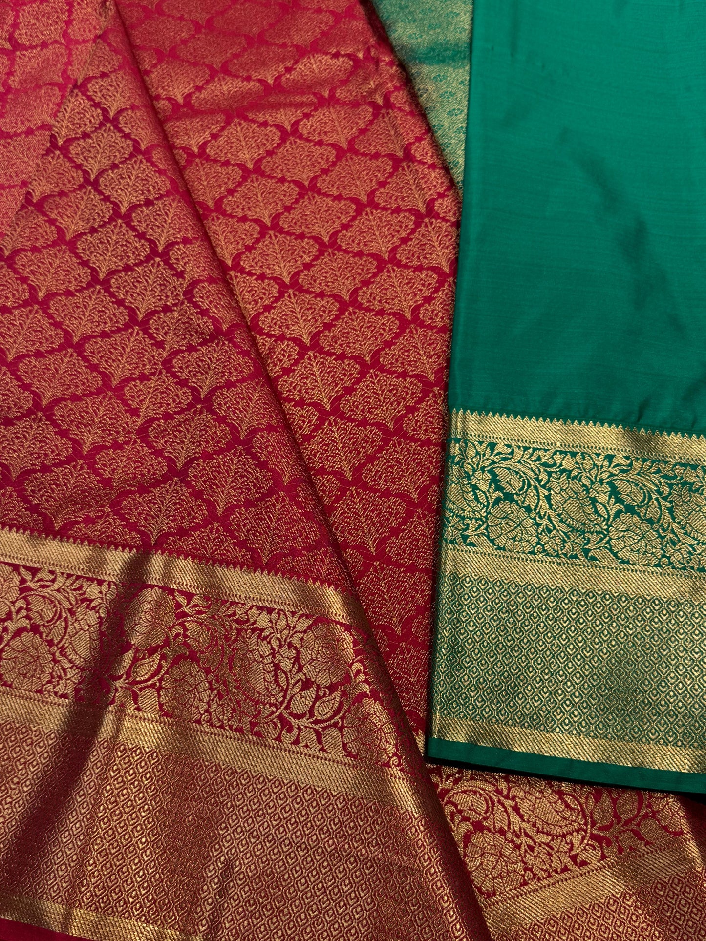 Kanchipuram semi silk saree