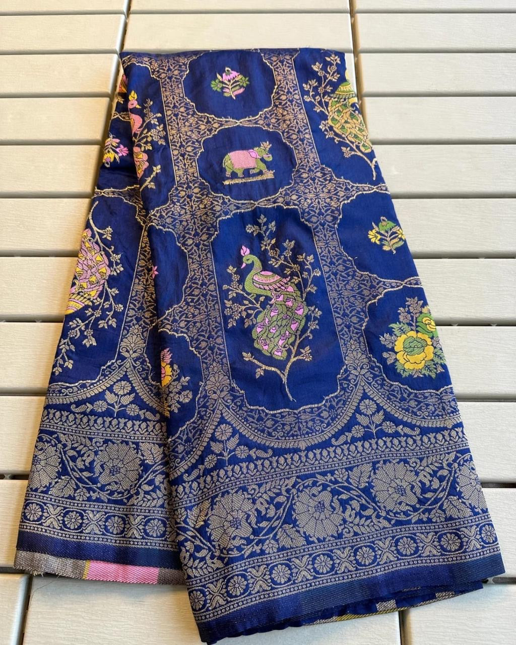 Banarasi Crepe Saree
