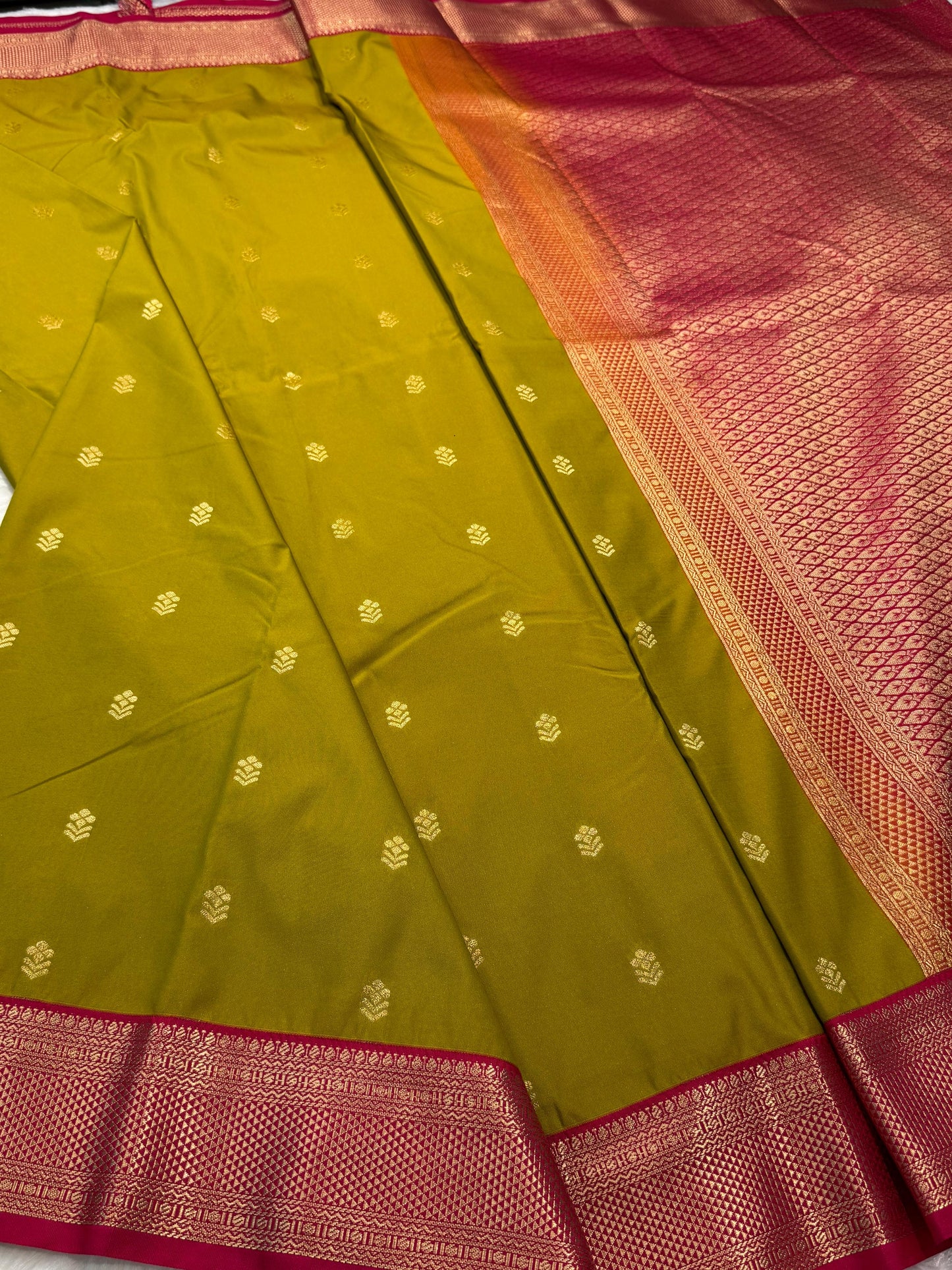 Kanchipuram semi silk saree
