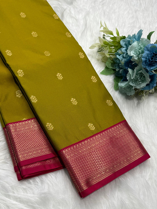 Kanchipuram semi silk saree