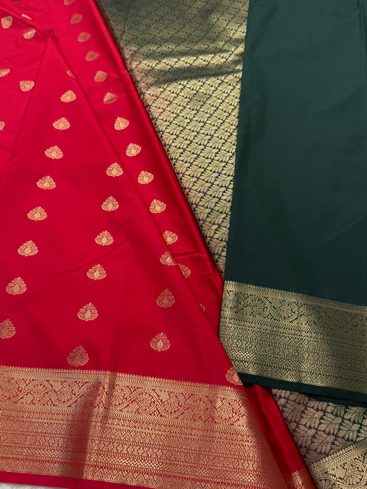 Kanchipuram semi silk saree