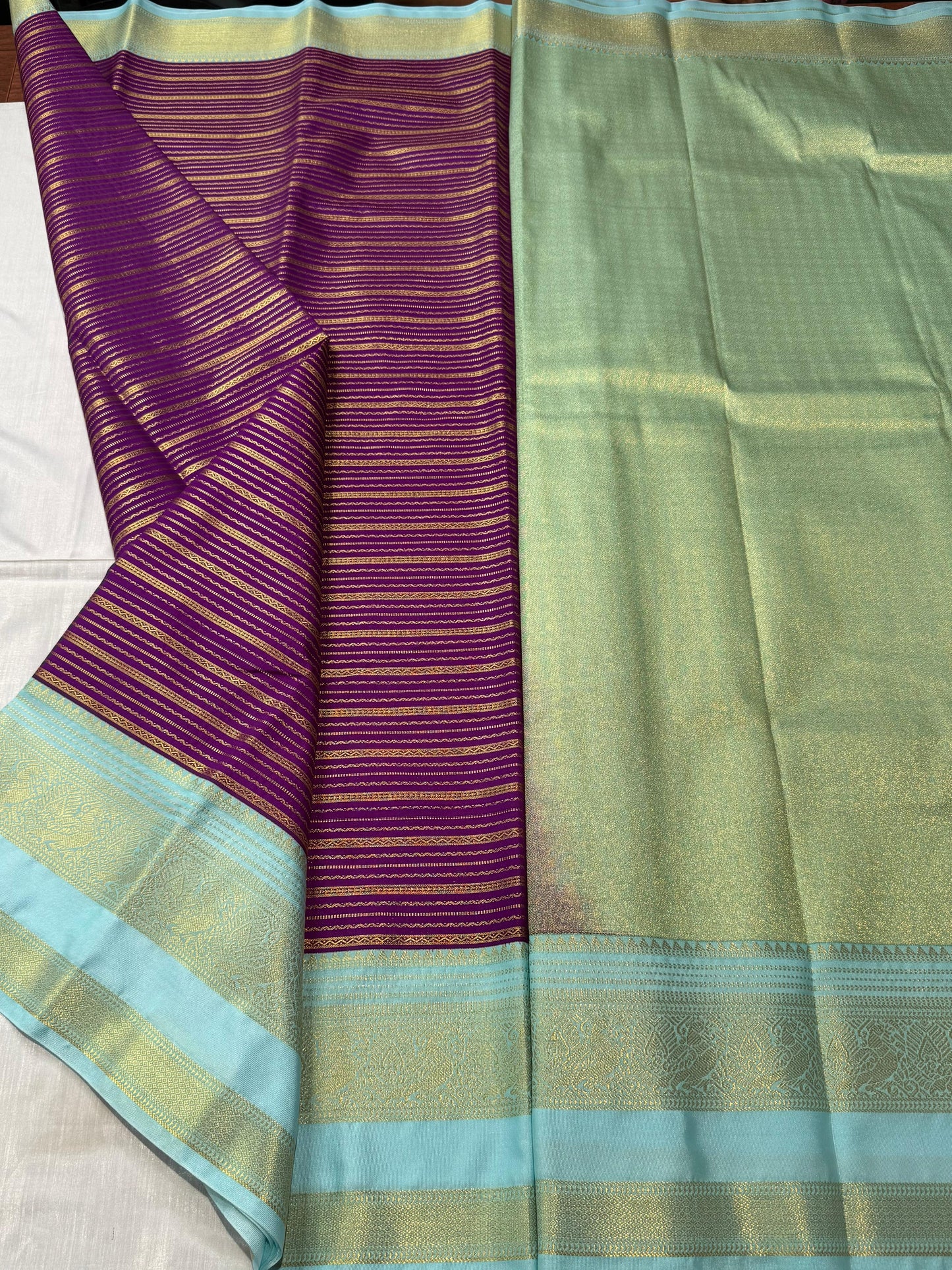 Kanchipuram semi silk saree