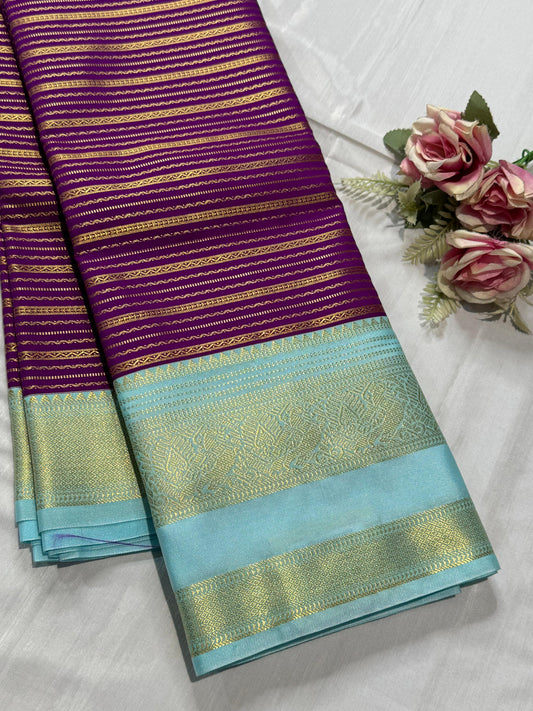 Kanchipuram semi silk saree