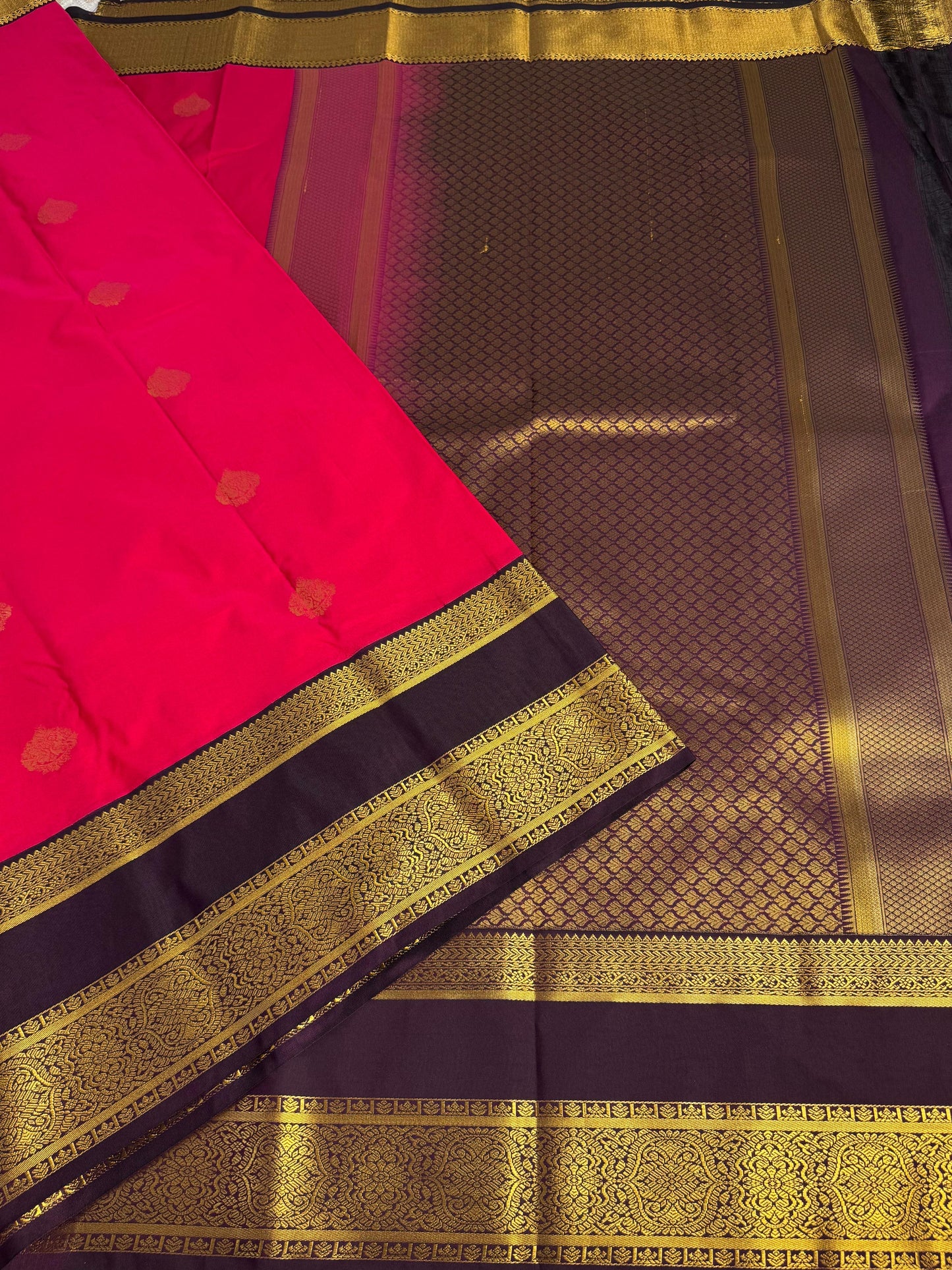 Kanchipuram semi silk saree