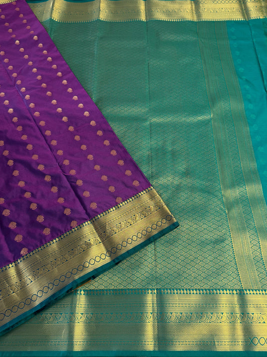 Kanchipuram semi silk saree