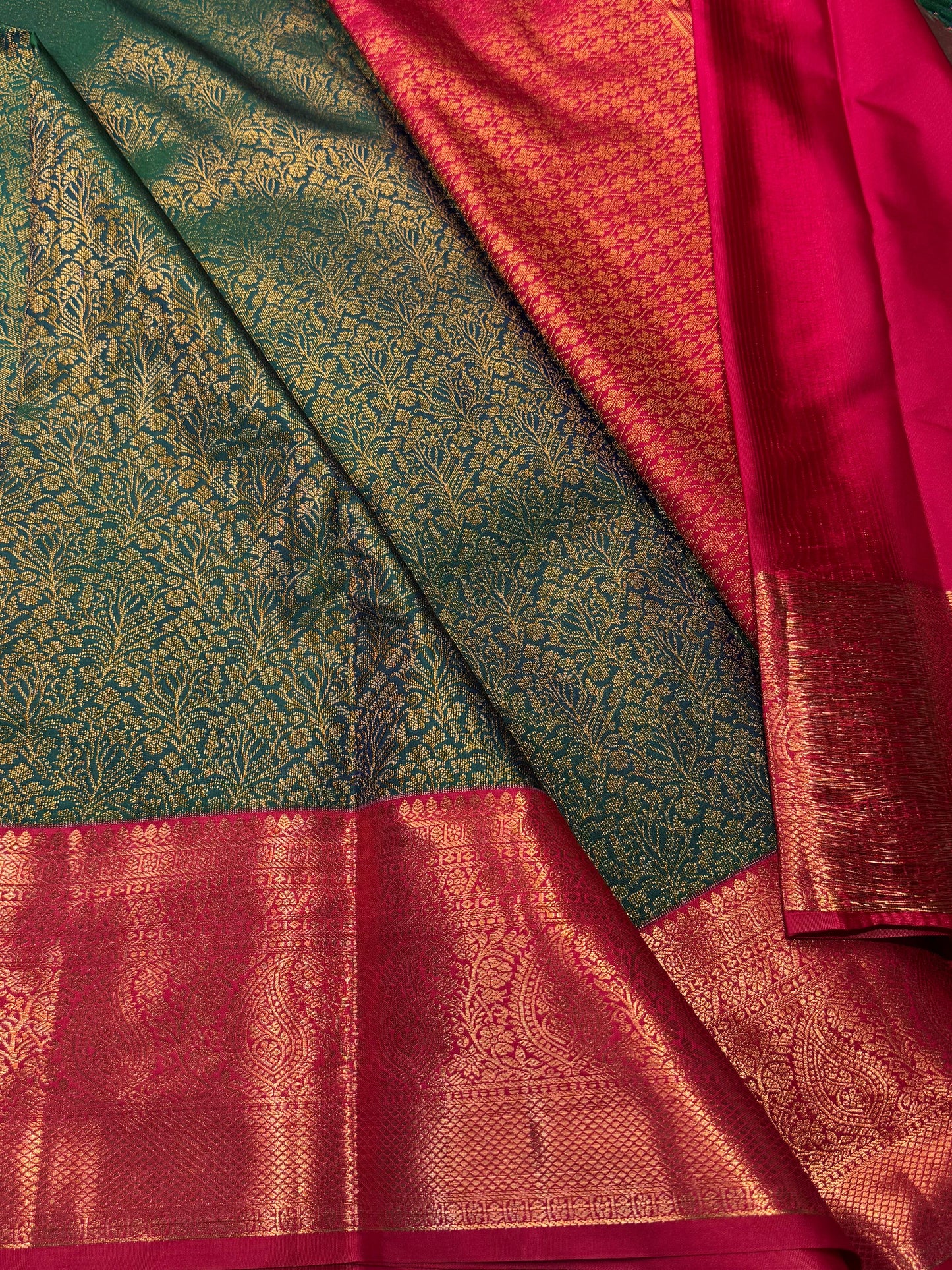 Kanchipuram semi silk saree