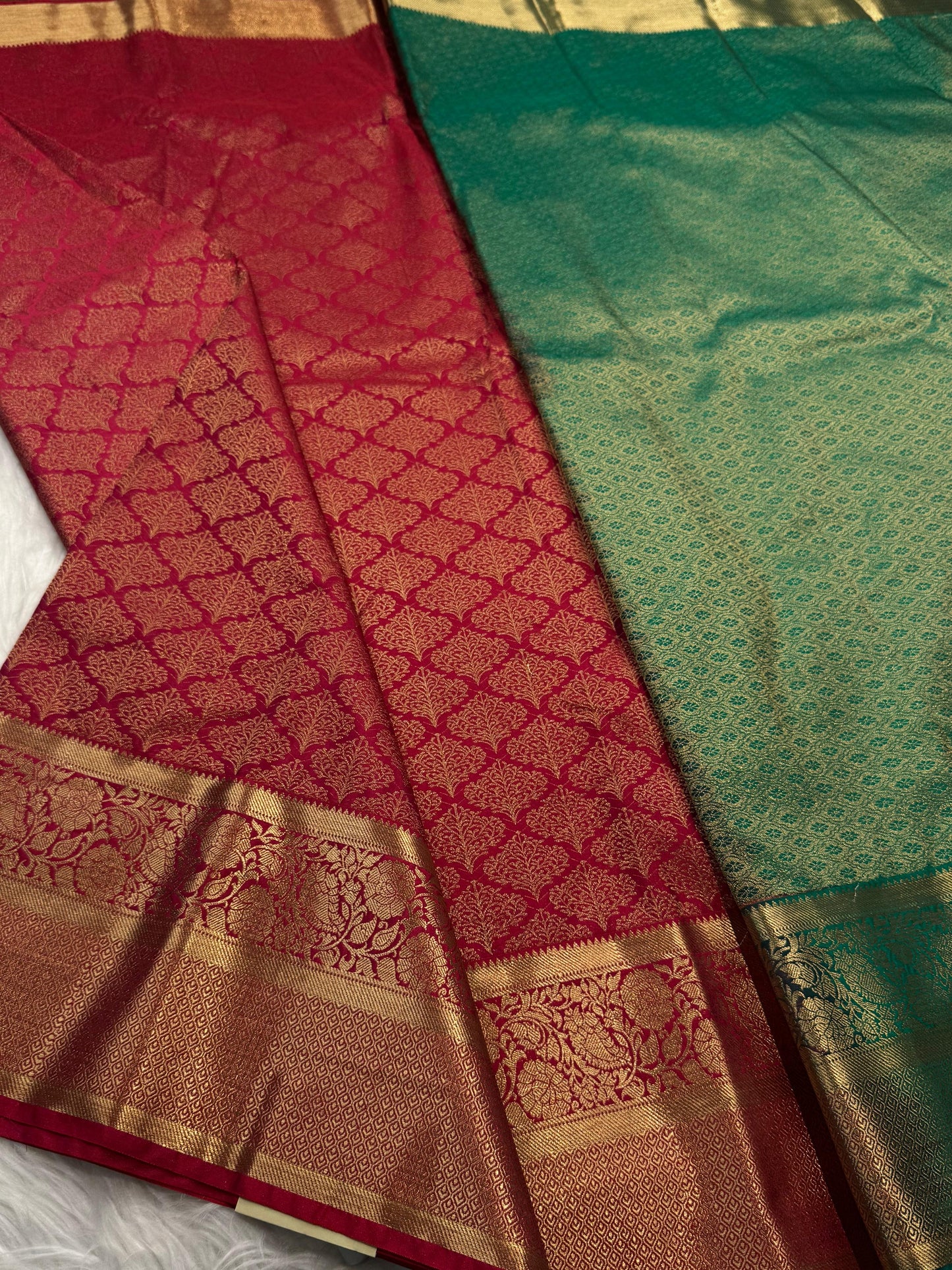 Kanchipuram semi silk saree