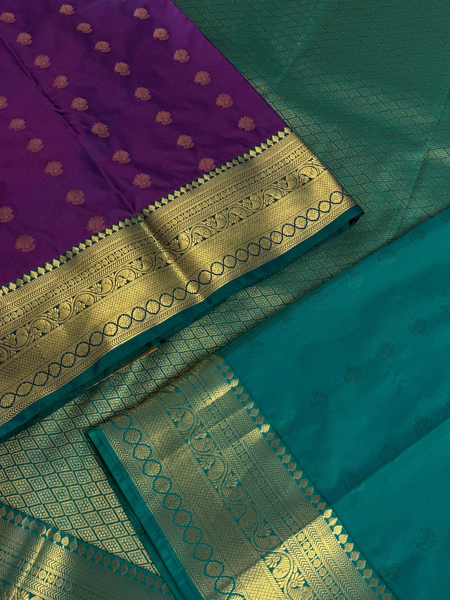 Kanchipuram semi silk saree