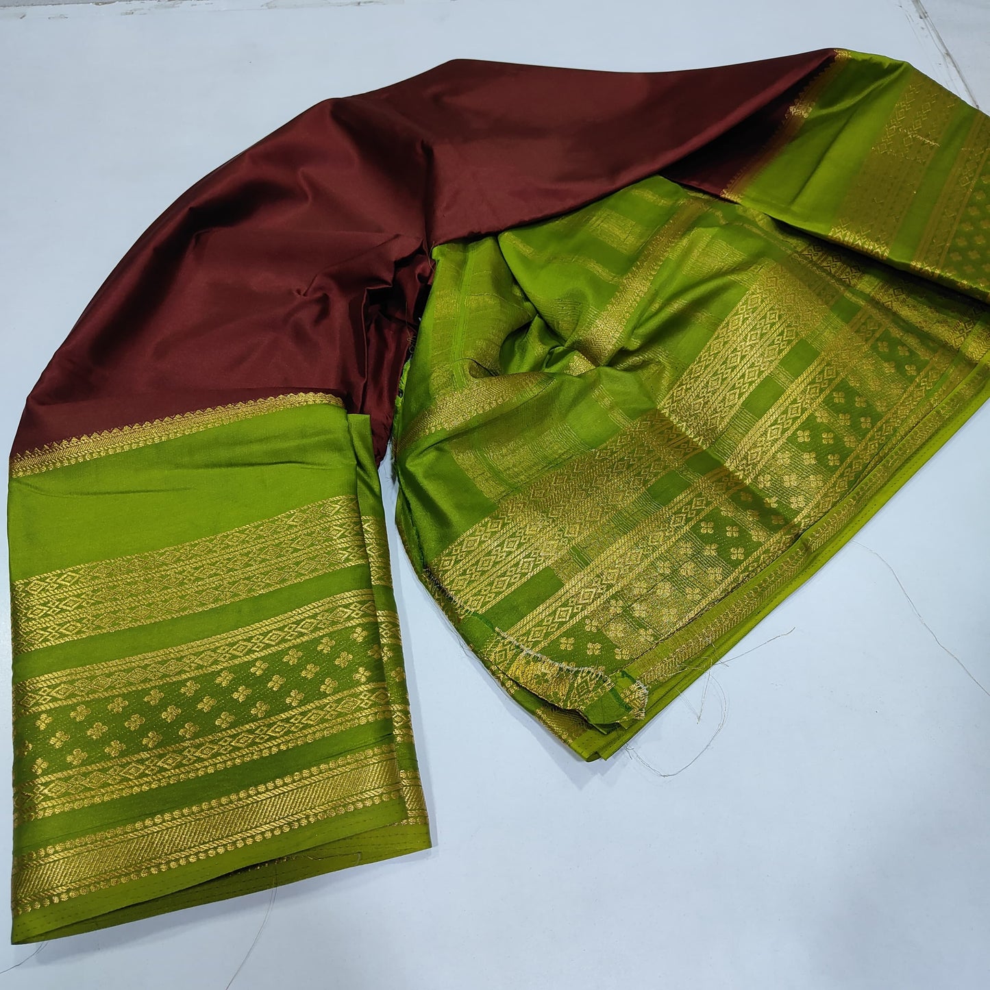 Mysore semi crepe silk saree