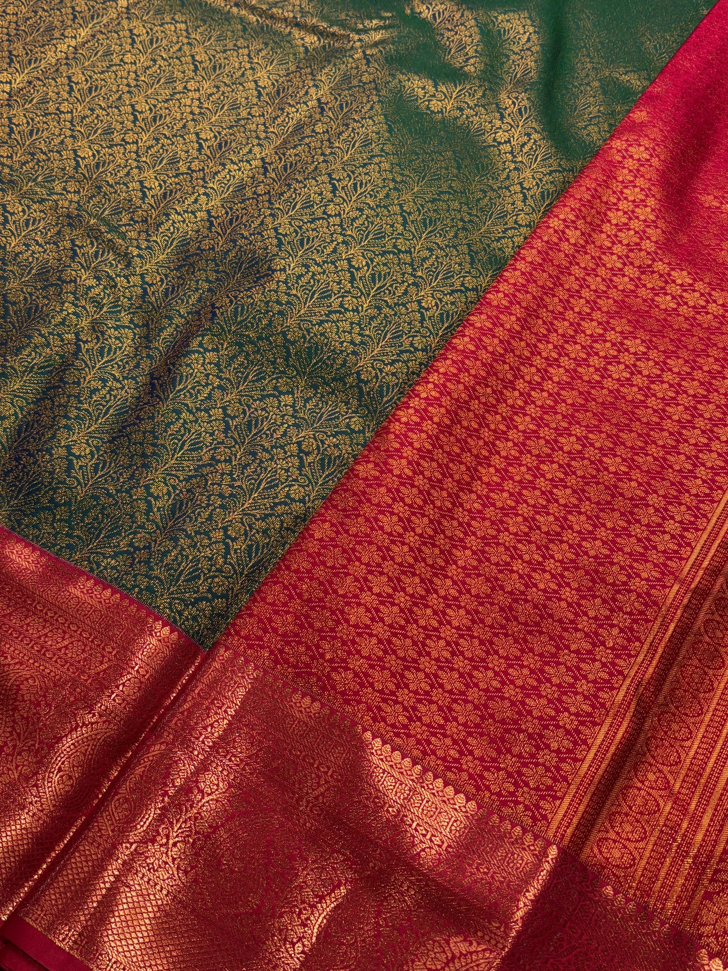 Kanchipuram semi silk saree