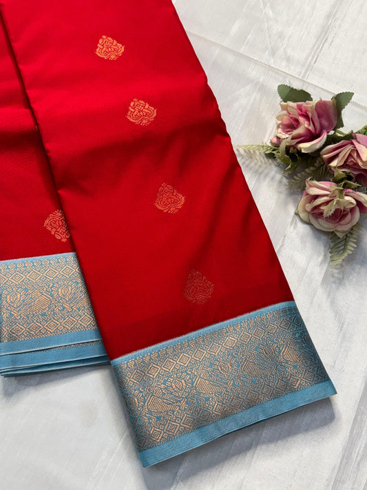 Kanchipuram semi silk saree