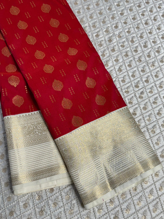Kanchipuram semi silk saree
