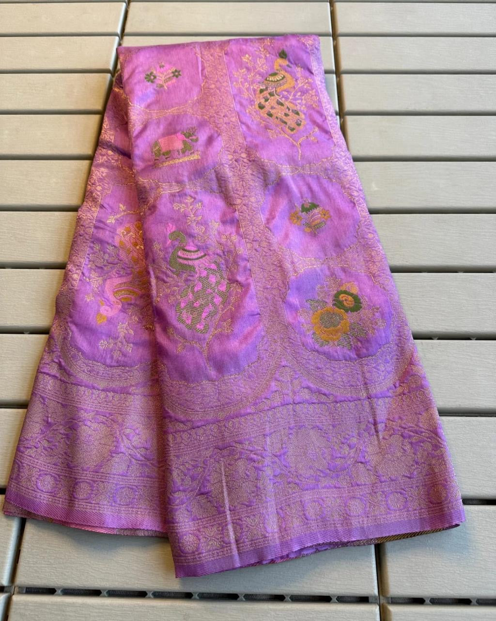 Banarasi Crepe Saree