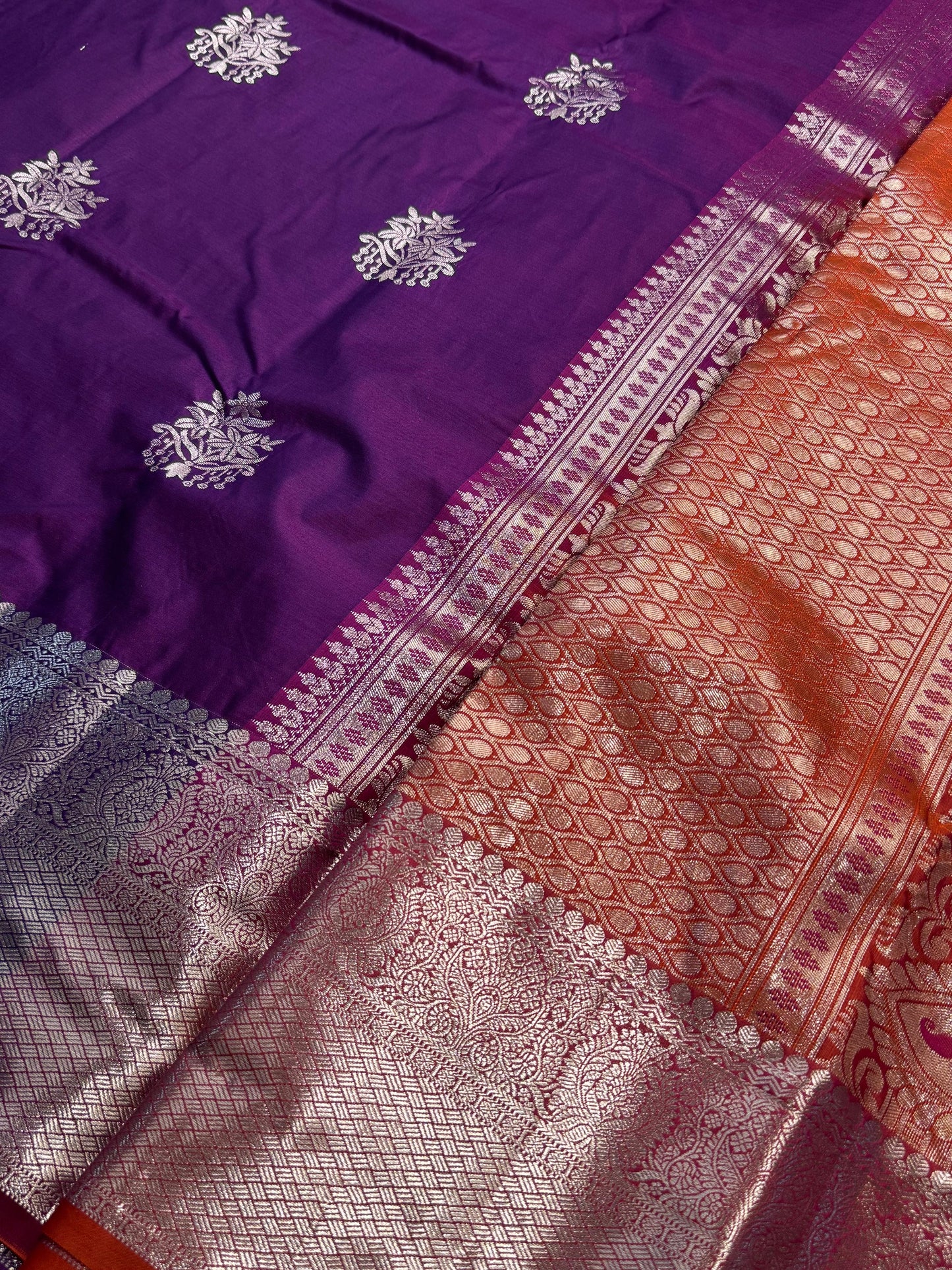 Kanchipuram semi silk saree