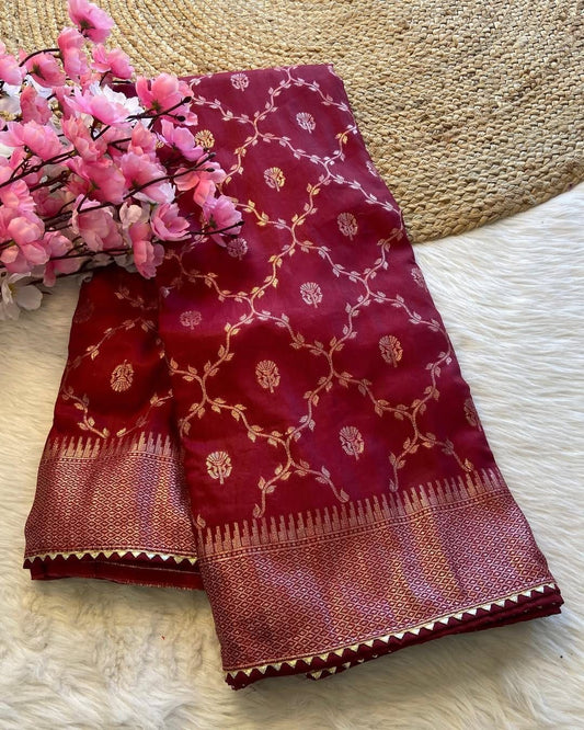 Banarasi Crepe Saree