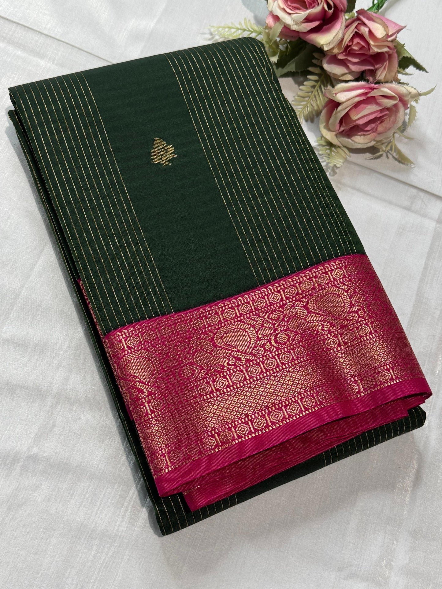 Kanchipuram semi silk saree