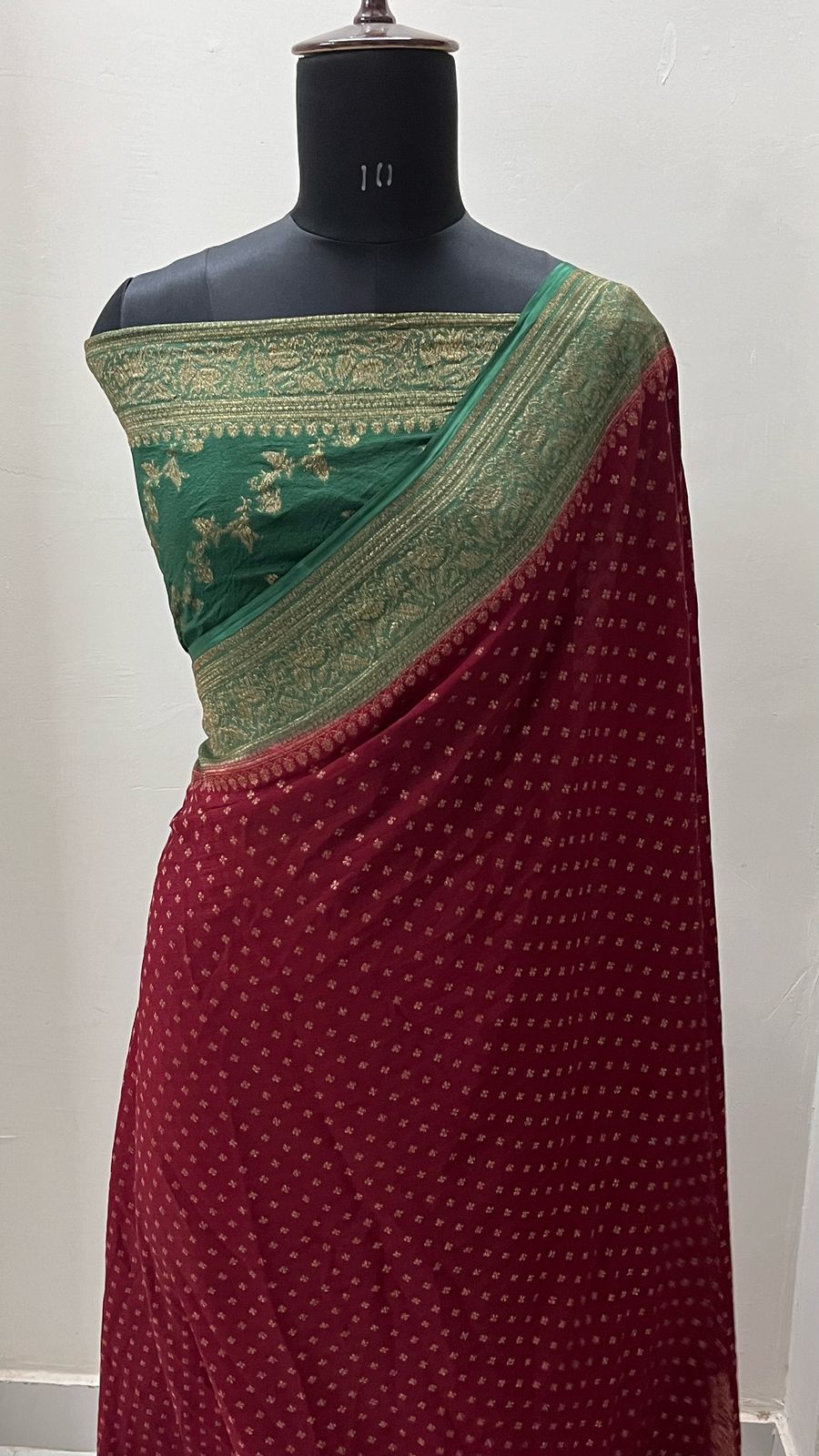 Banarasi Crepe Saree - Preorder