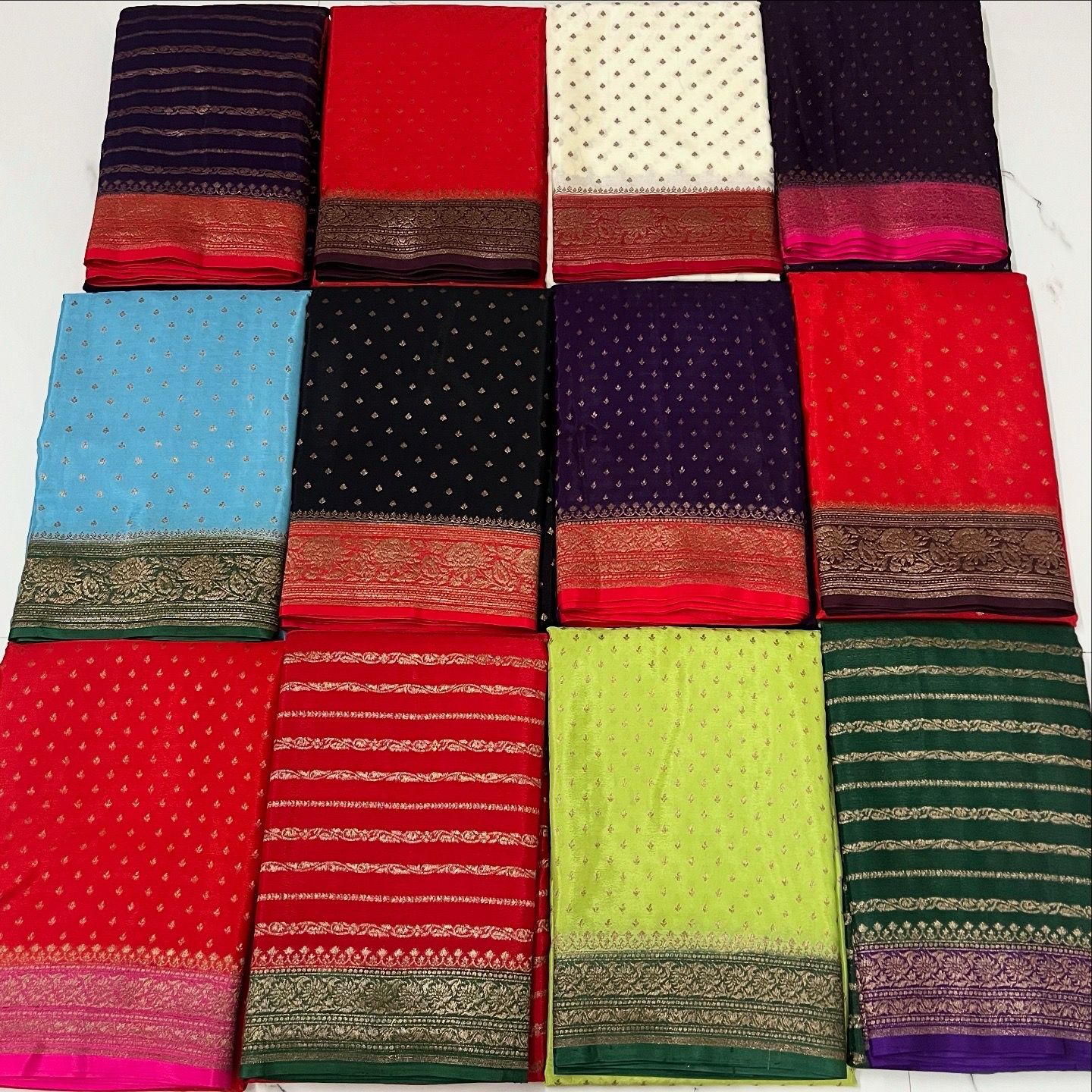 Banarasi Crepe Saree - Preorder