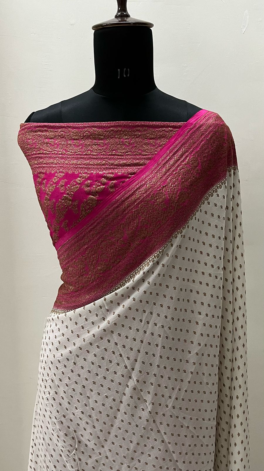 Banarasi Crepe Saree - Preorder