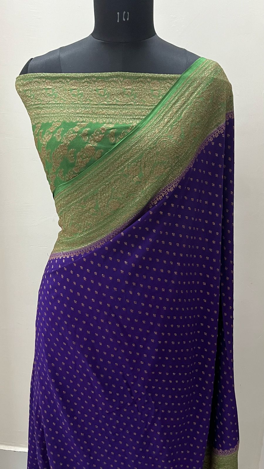 Banarasi Crepe Saree - Preorder