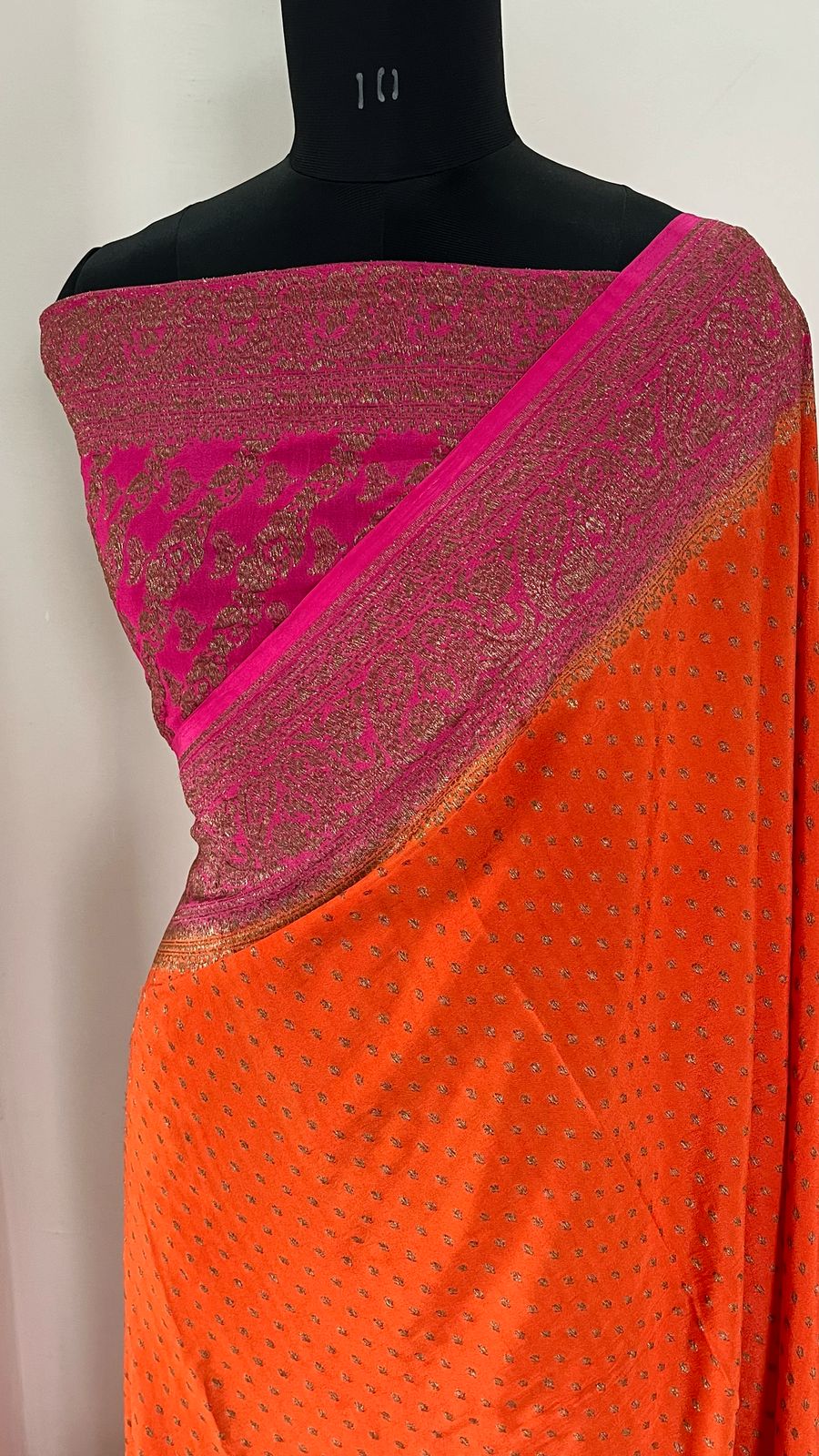 Banarasi Crepe Saree - Preorder