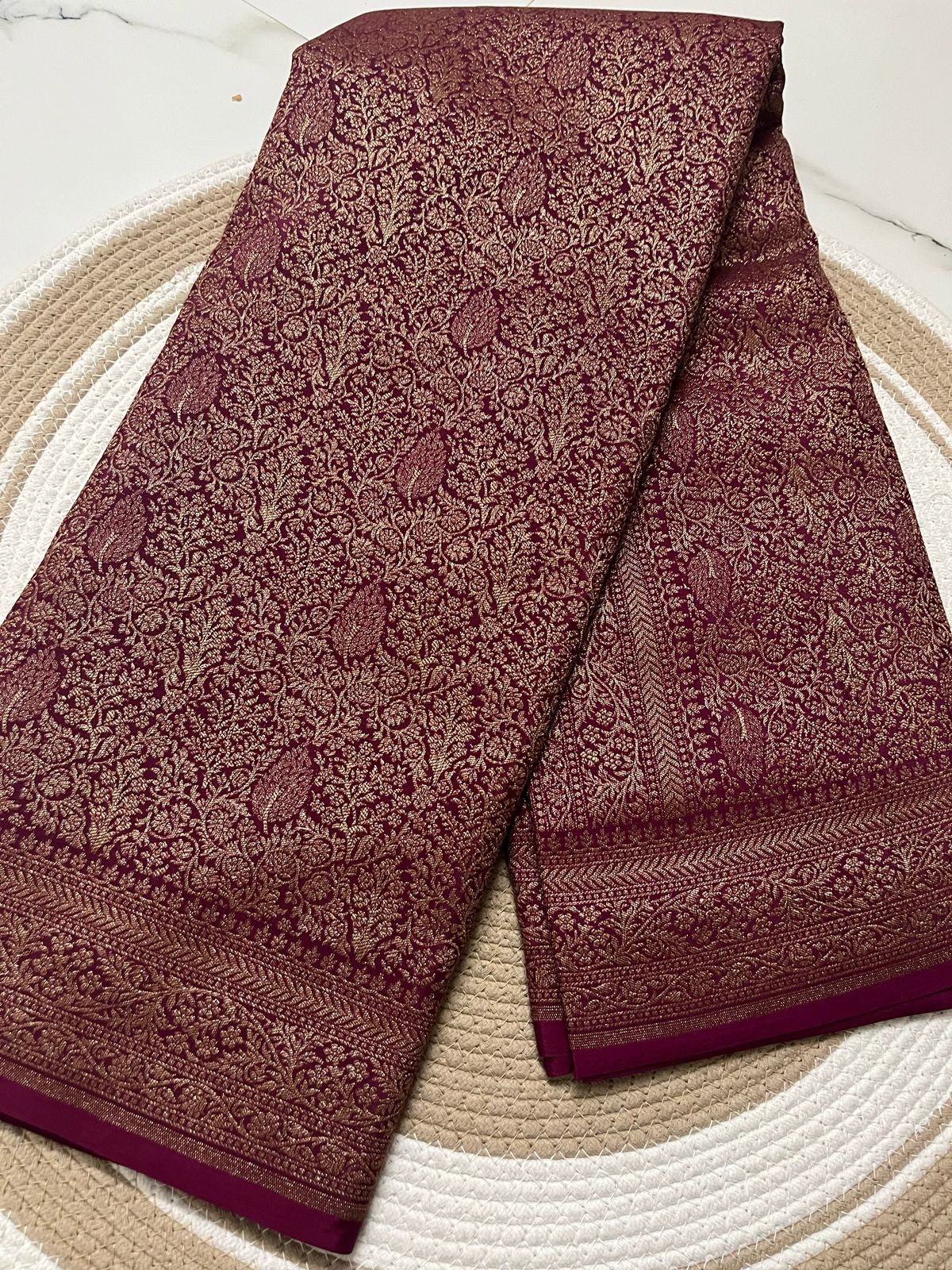 Banarasi Crepe Saree