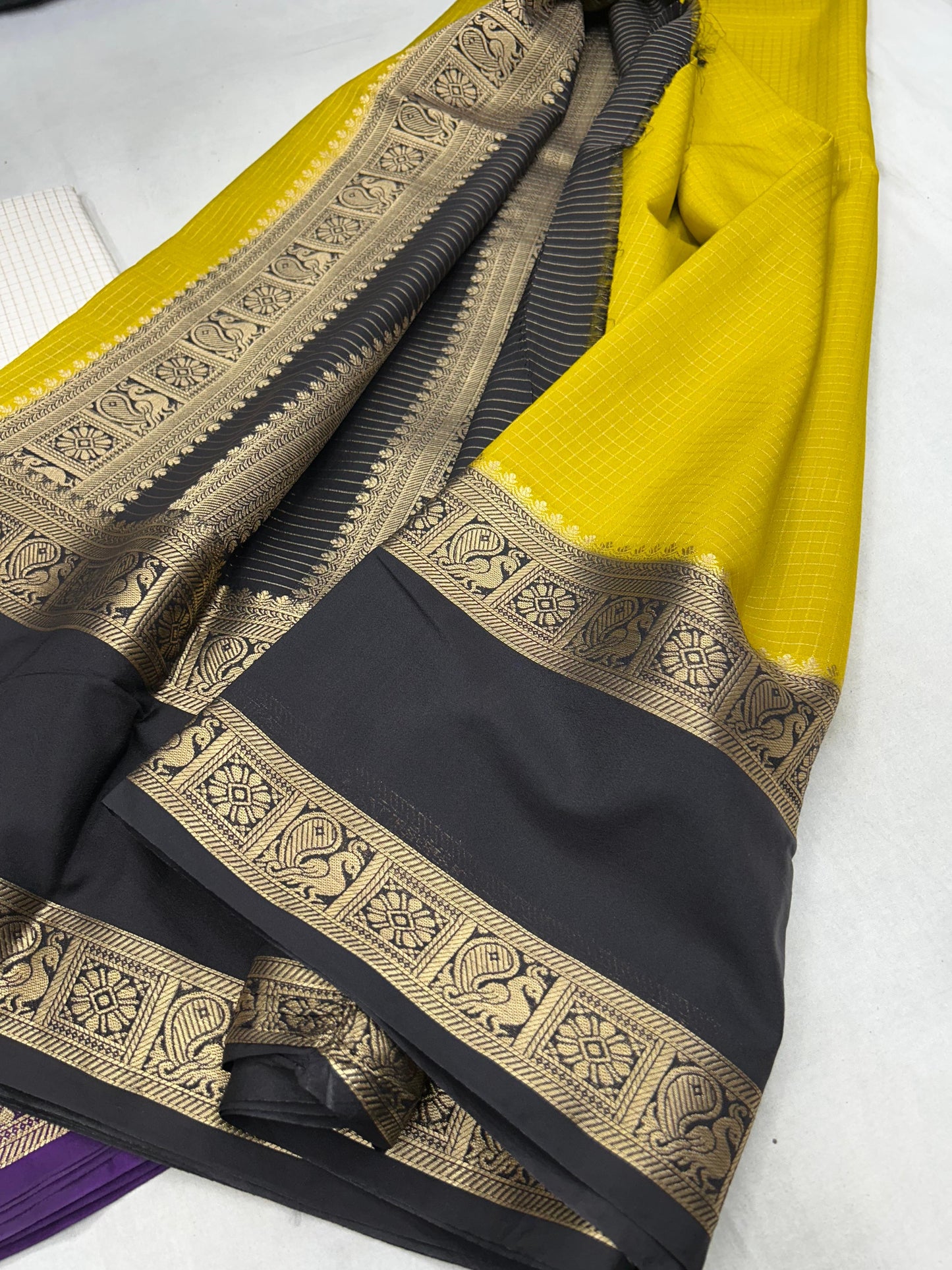 Mysore semi crape silk saree