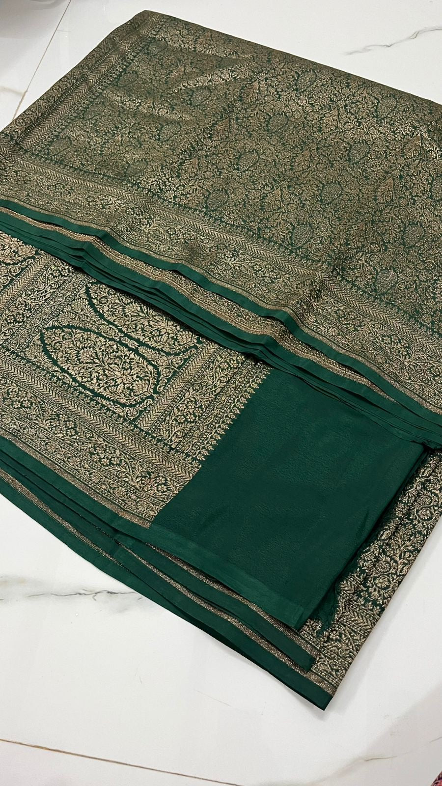 Banarasi Crepe Saree