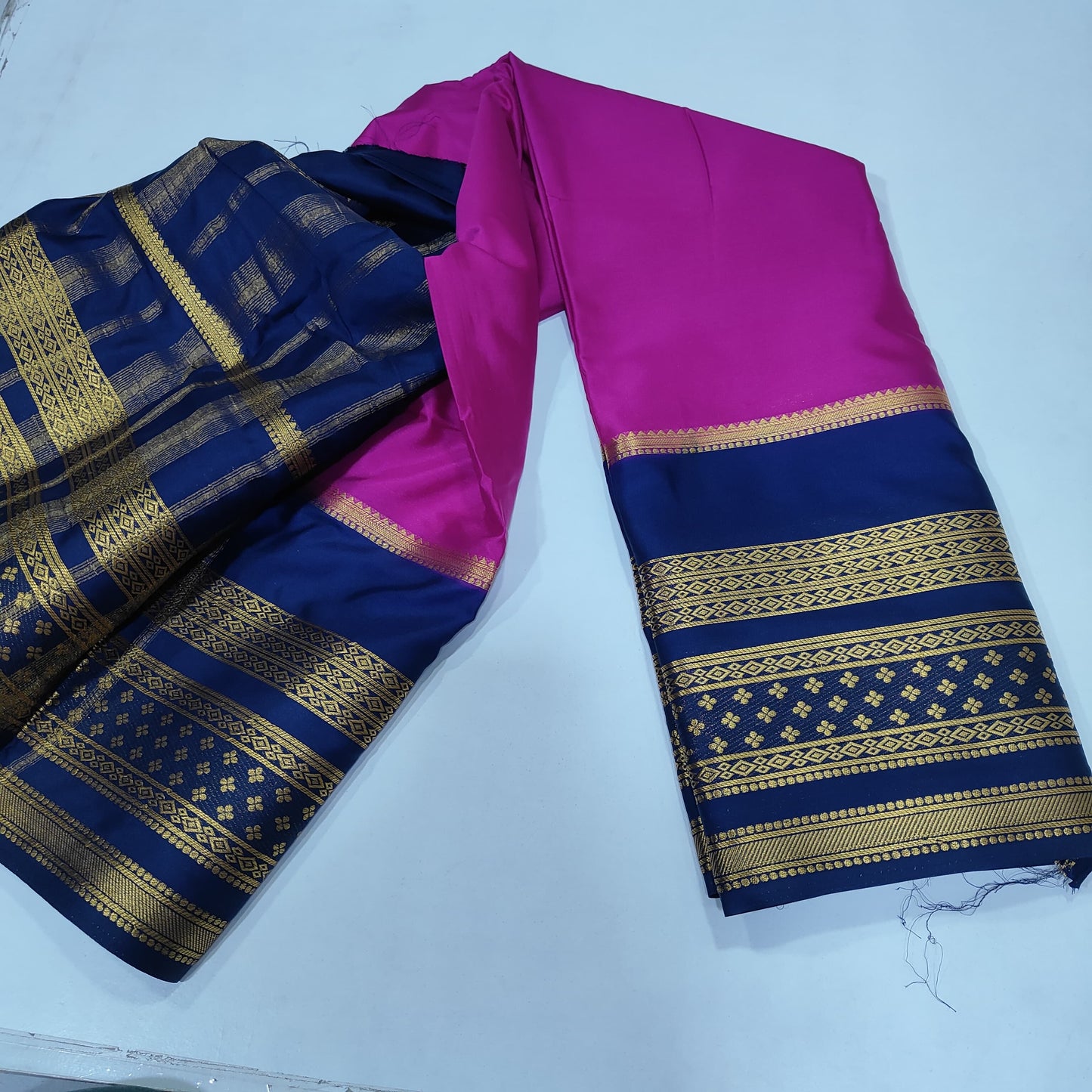Mysore semi crepe silk saree