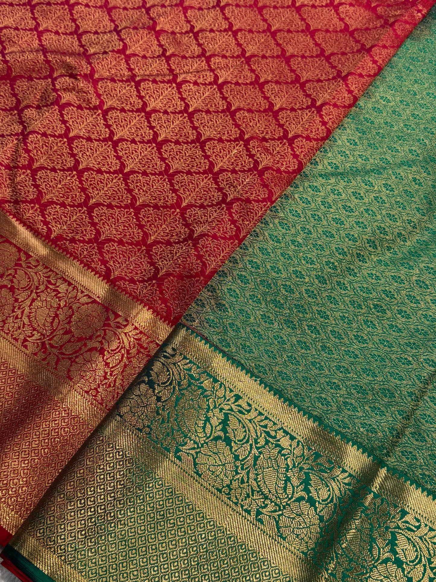 Kanchipuram semi silk saree