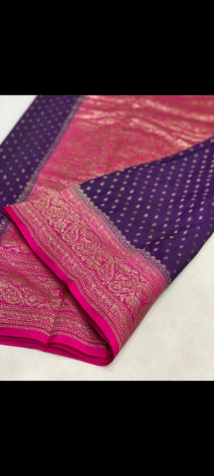Banarasi Crepe Saree