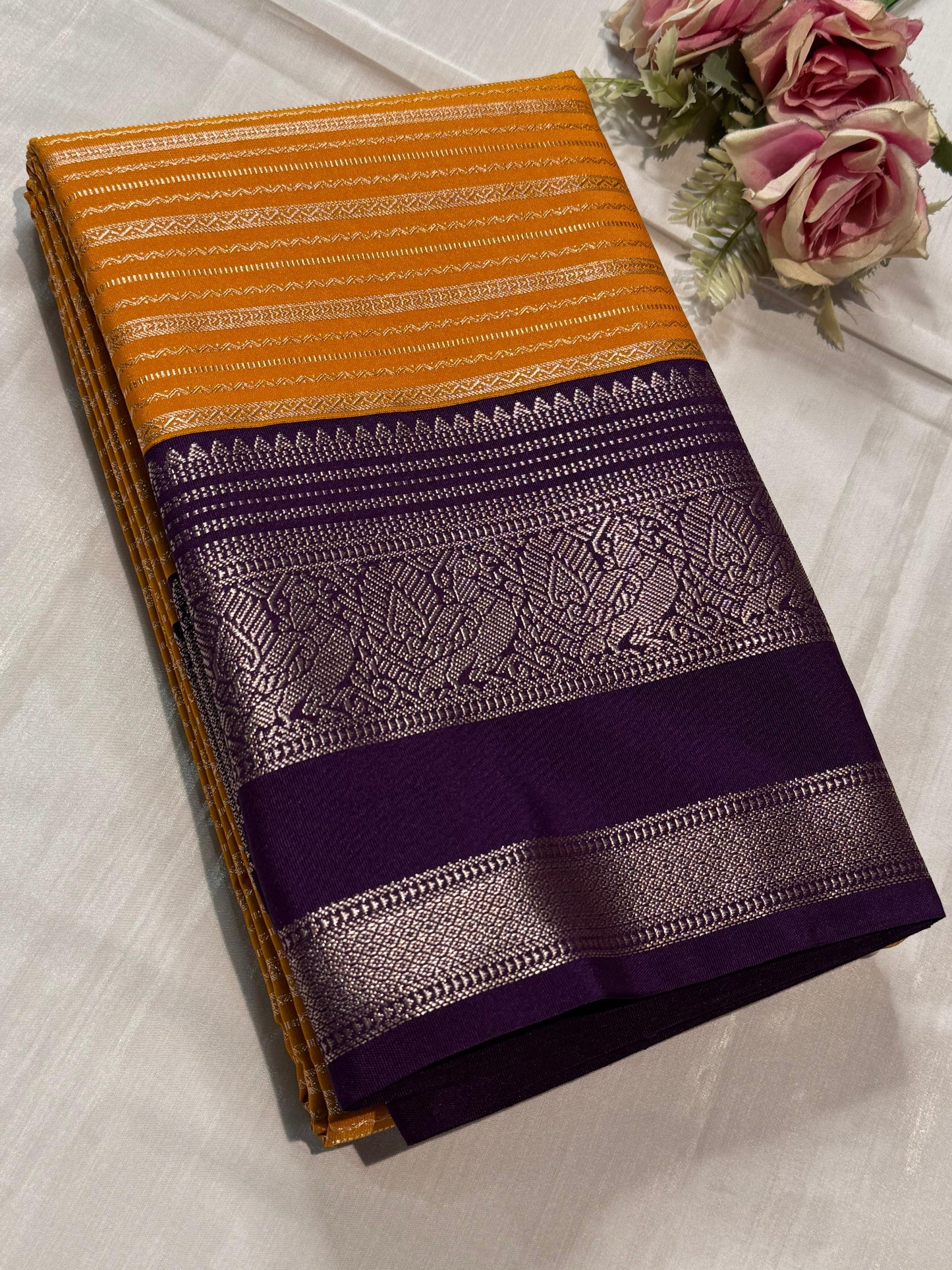 Kanchipuram semi silk saree